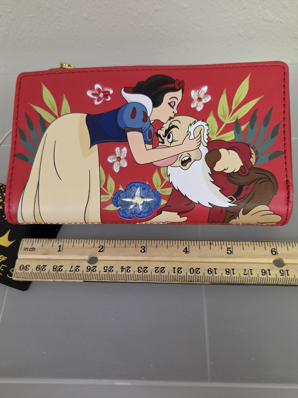 Loungefly Disney Snow White Grumpy Flap Wallet